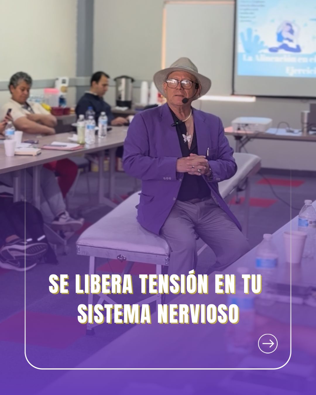Liberación de tensión en sistema nervioso